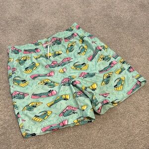 Colorful Graphic Swim Shorts